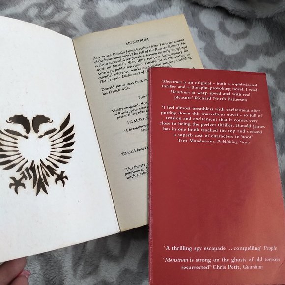 Monstrum Donald James book thriller suspense - Picture 2 of 5